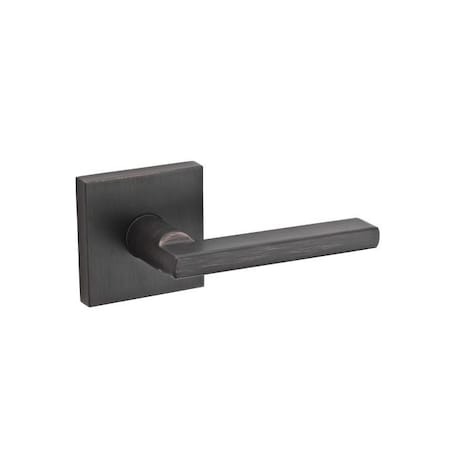 Kwikset Halifax Lever Interior Single Cylinder Handleset Trim, Venetian Bronze 966HFLSQT-11P